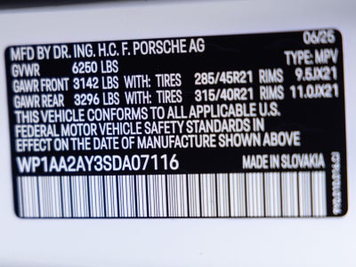 2025 Porsche Cayenne AWD