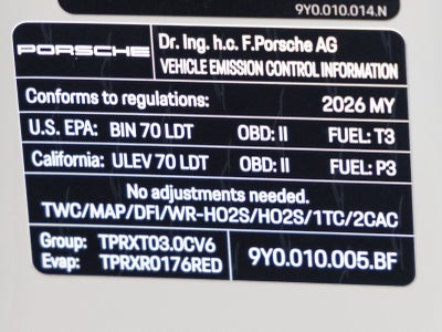 2026 Porsche Cayenne AWD