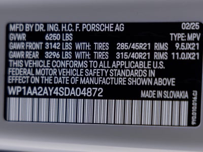 2025 Porsche Cayenne Cayenne