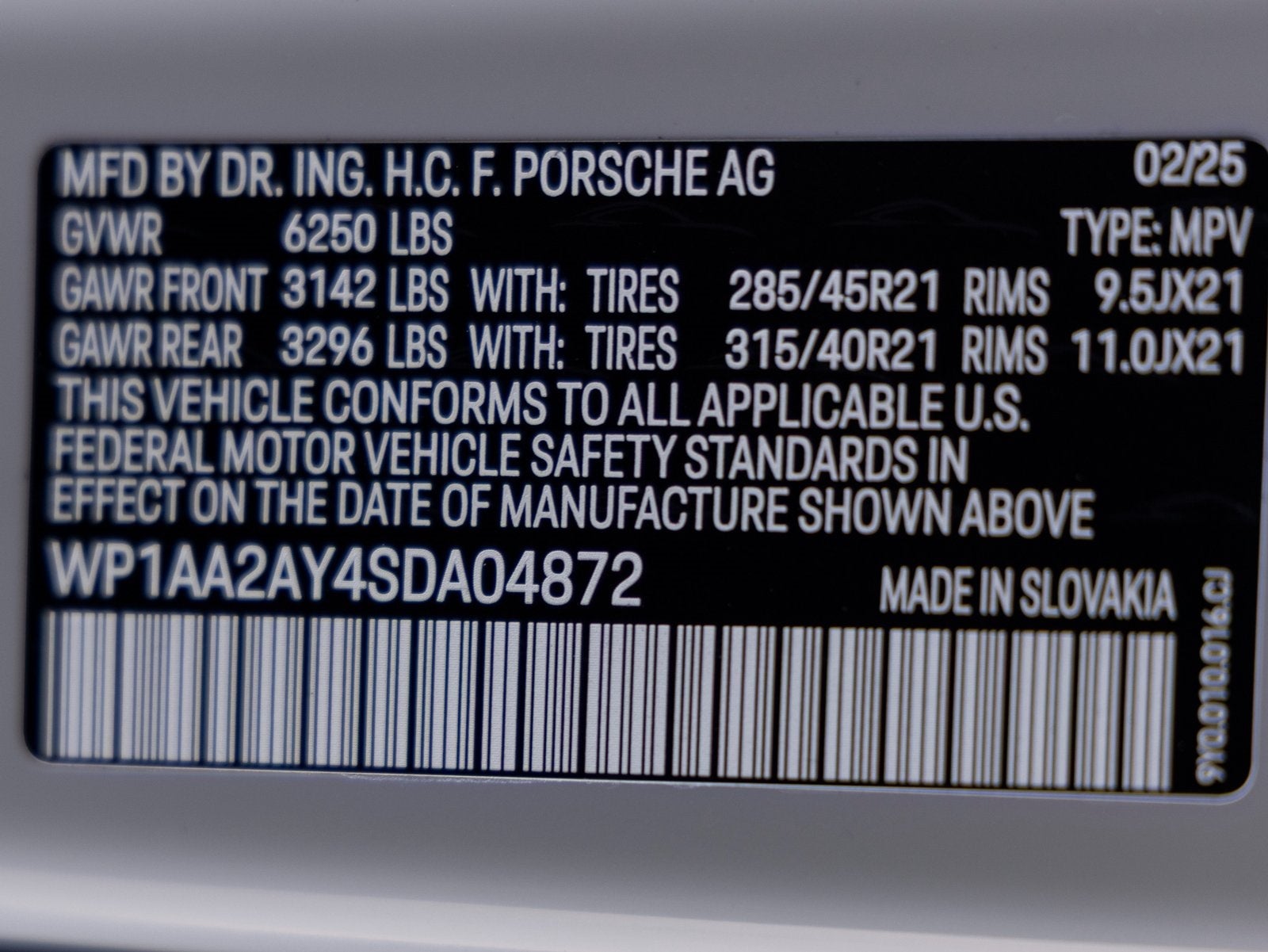 2025 Porsche Cayenne Cayenne