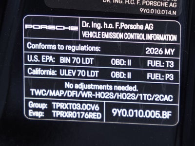 2026 Porsche Cayenne AWD