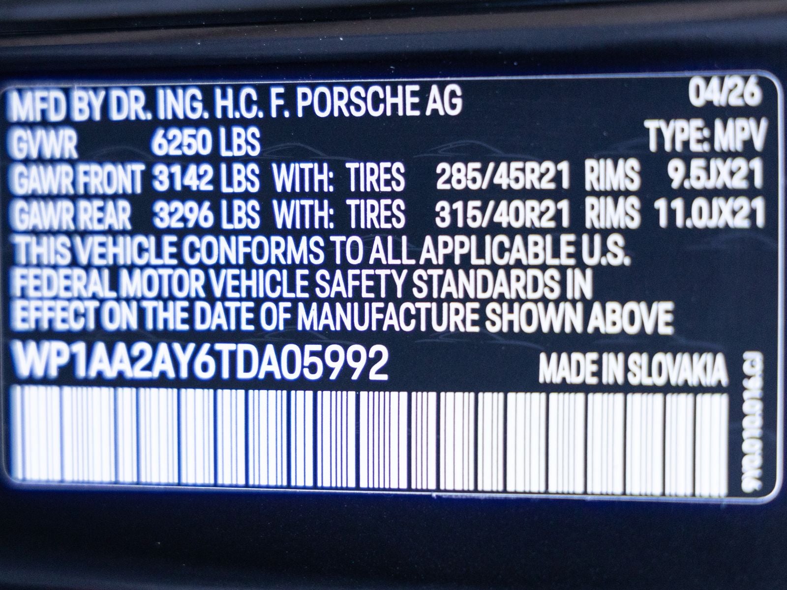 2026 Porsche Cayenne Cayenne
