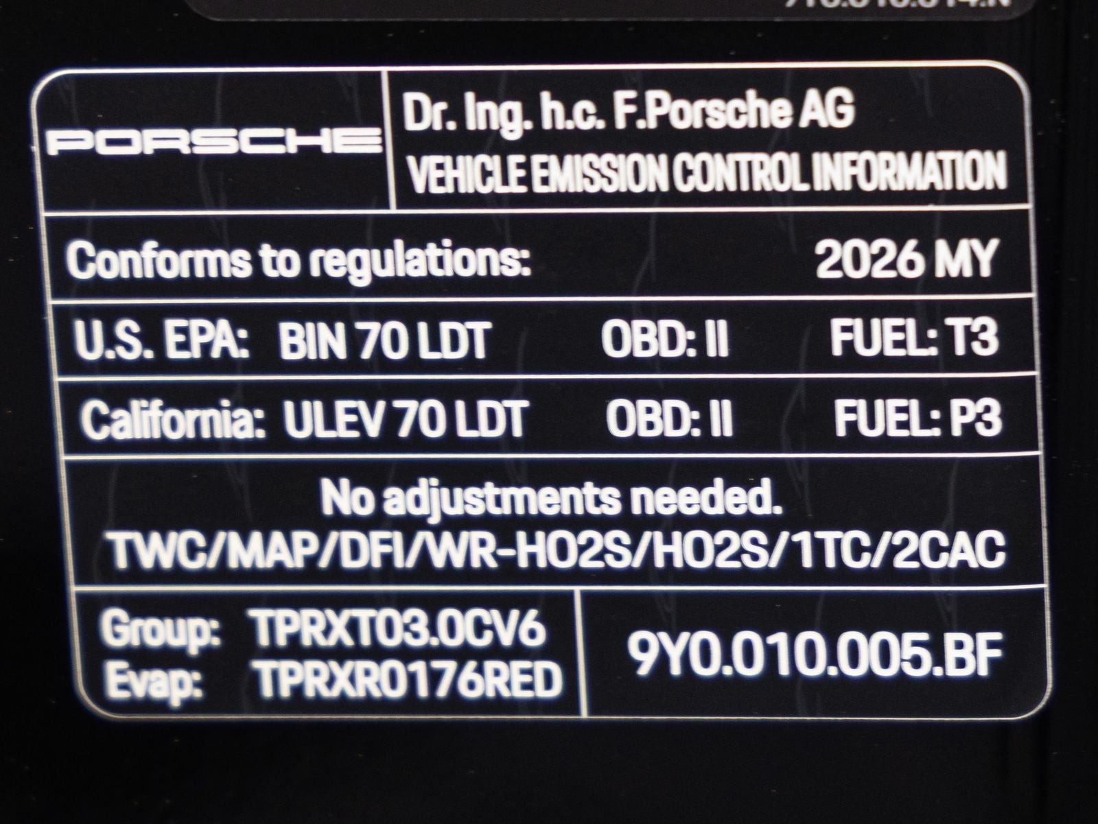 2026 Porsche Cayenne AWD