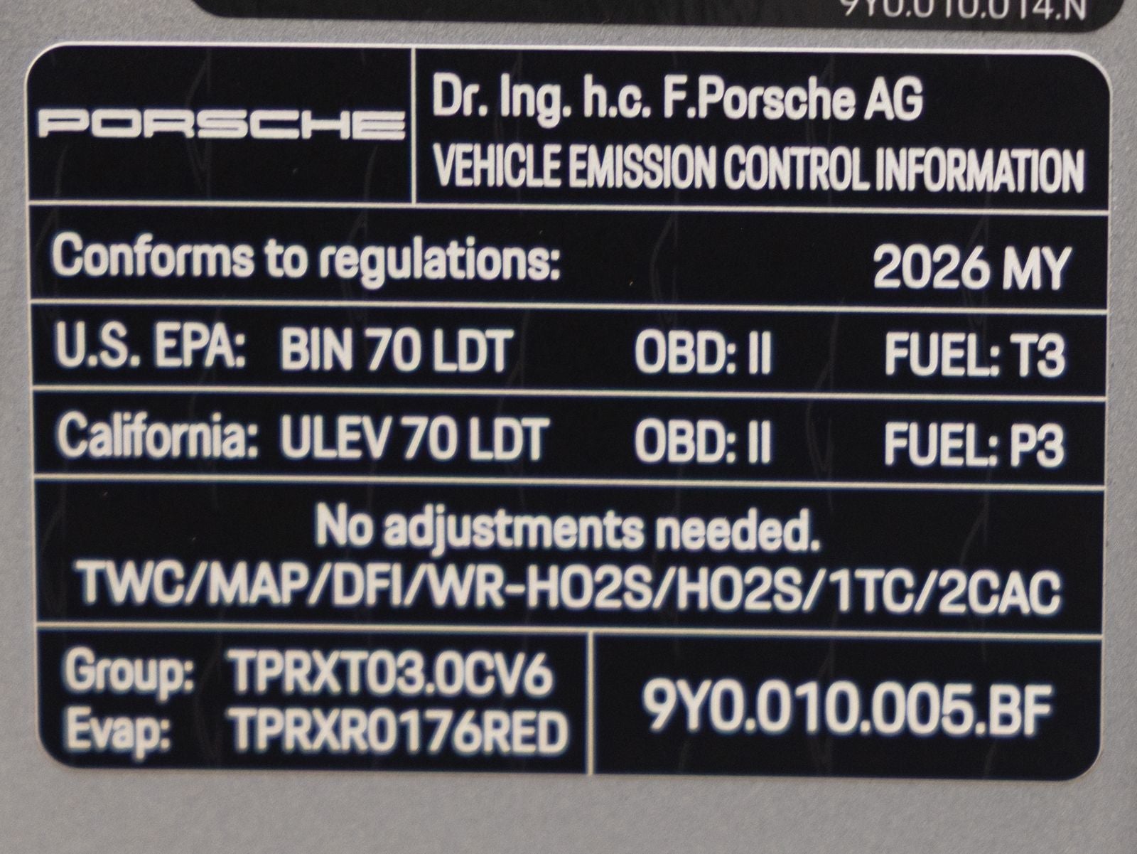 2026 Porsche Cayenne AWD
