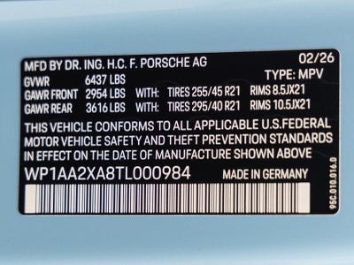 2026 Porsche Macan 4 Electric