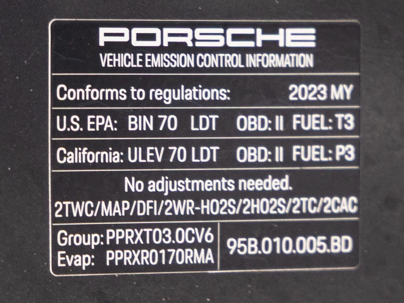 2023 Porsche Macan Macan GTS (MY23)