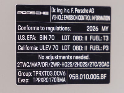 2026 Porsche Macan Macan GTS