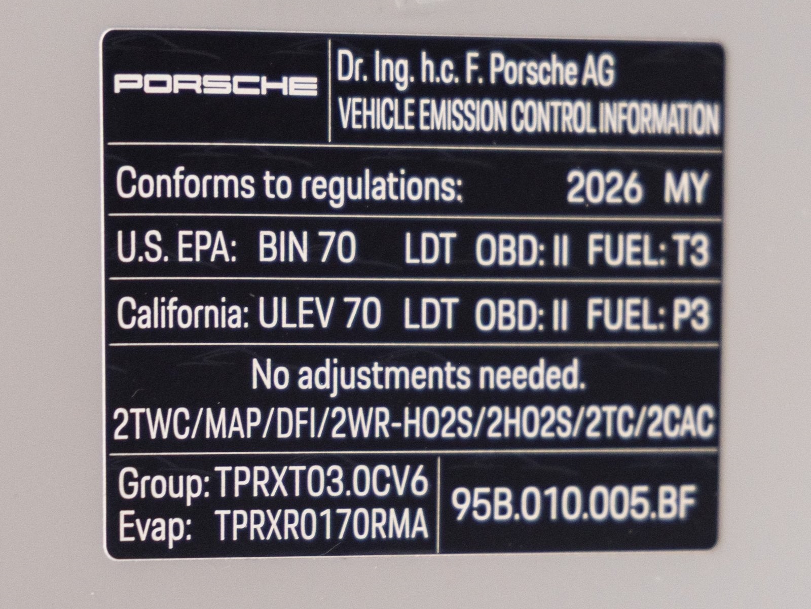 2026 Porsche Macan Macan GTS