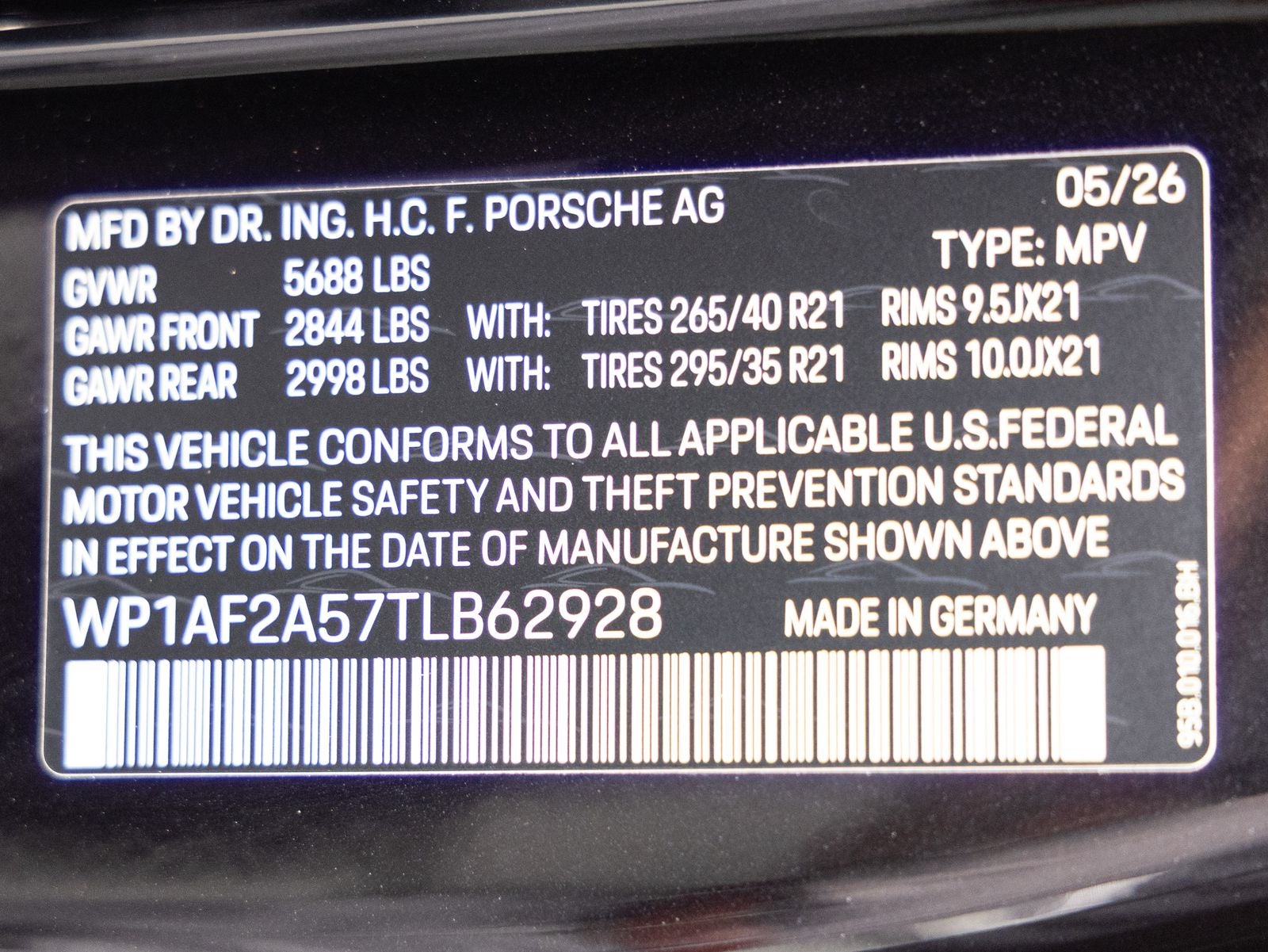 2026 Porsche Macan Macan GTS