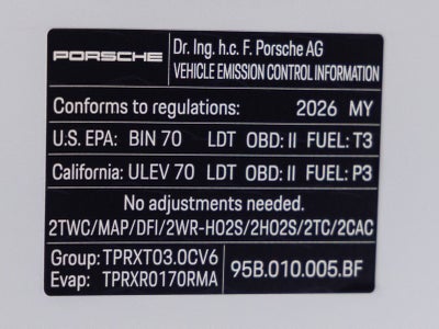 2026 Porsche Macan Macan S