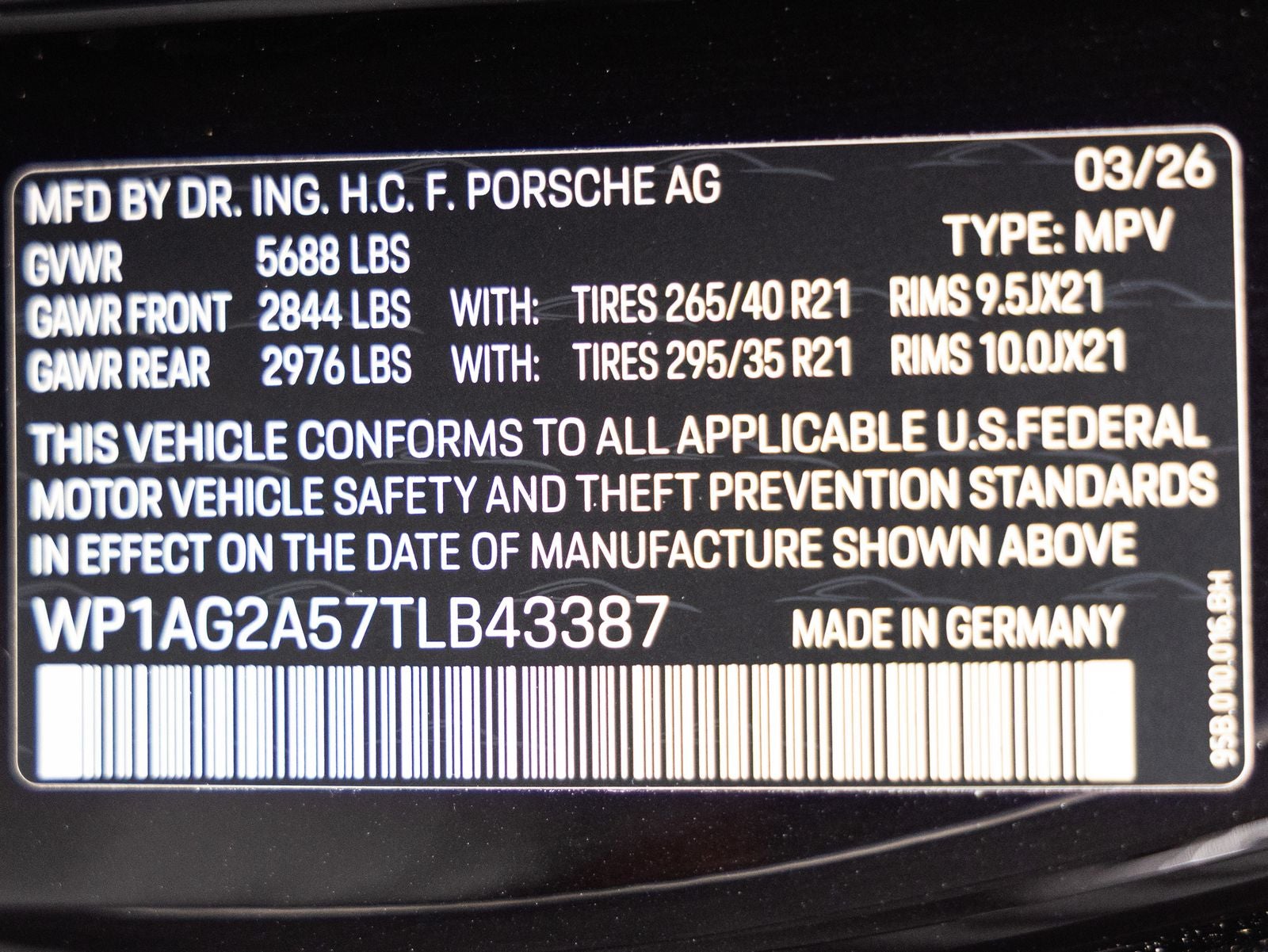 2026 Porsche Macan S