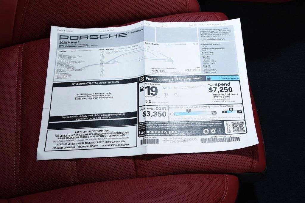 2025 Porsche Macan Macan S