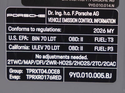 2026 Porsche Cayenne Cayenne GTS