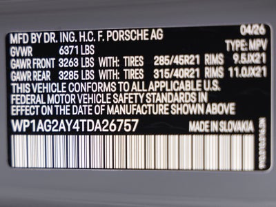 2026 Porsche Cayenne Cayenne GTS