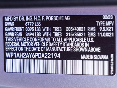2023 Porsche Cayenne Cayenne Turbo S E-Hybrid