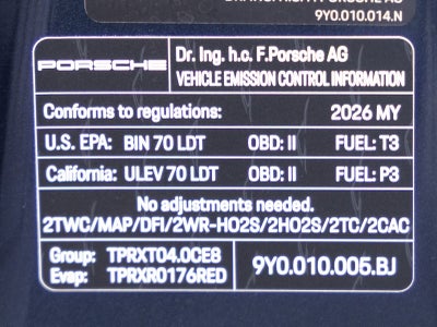 2026 Porsche Cayenne Cayenne S