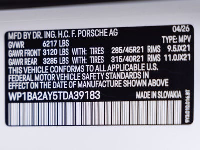 2026 Porsche Cayenne Cayenne Coupe