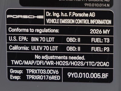 2026 Porsche Cayenne Cayenne Coupe