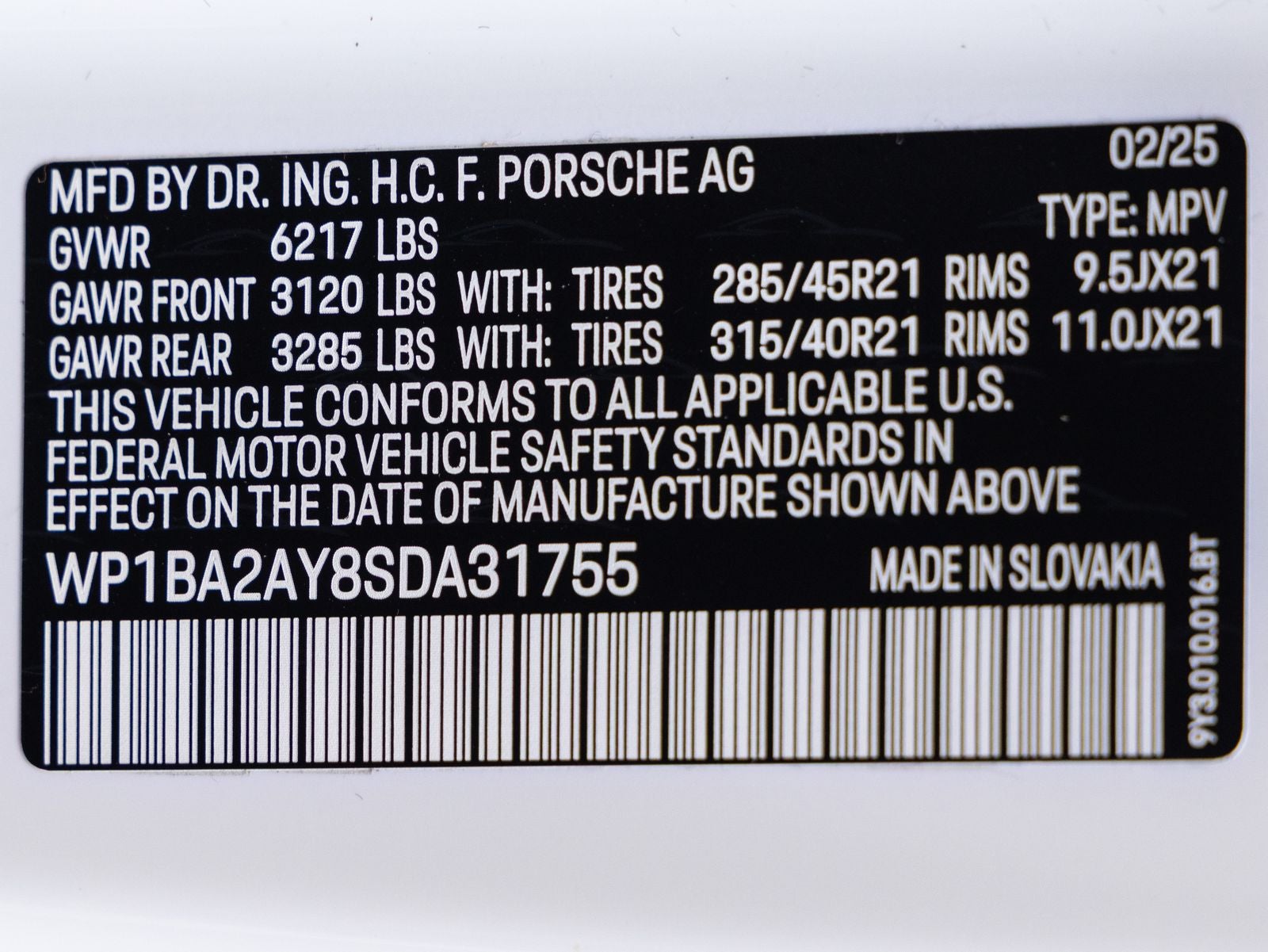 2025 Porsche Cayenne Cayenne Coupe