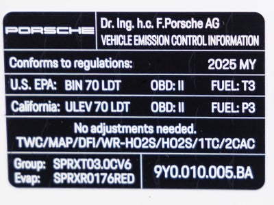 2025 Porsche Cayenne Cayenne Coupe