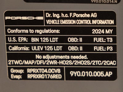 2024 Porsche Cayenne Turbo GT