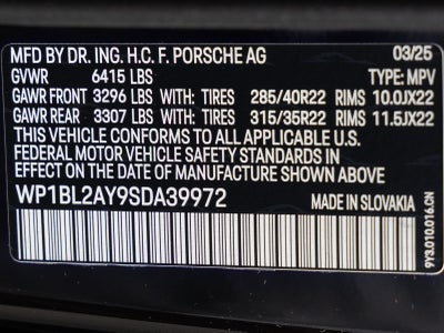 2025 Porsche Cayenne S Coupe