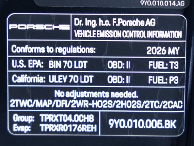 2026 Porsche Cayenne Cayenne Turbo E-Hybrid Coupe