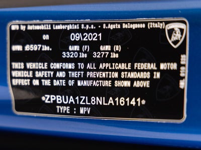 2022 Lamborghini Urus AWD