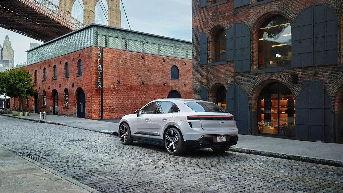 Porsche Little Rock 2024 Porsche Macan EV Downtown