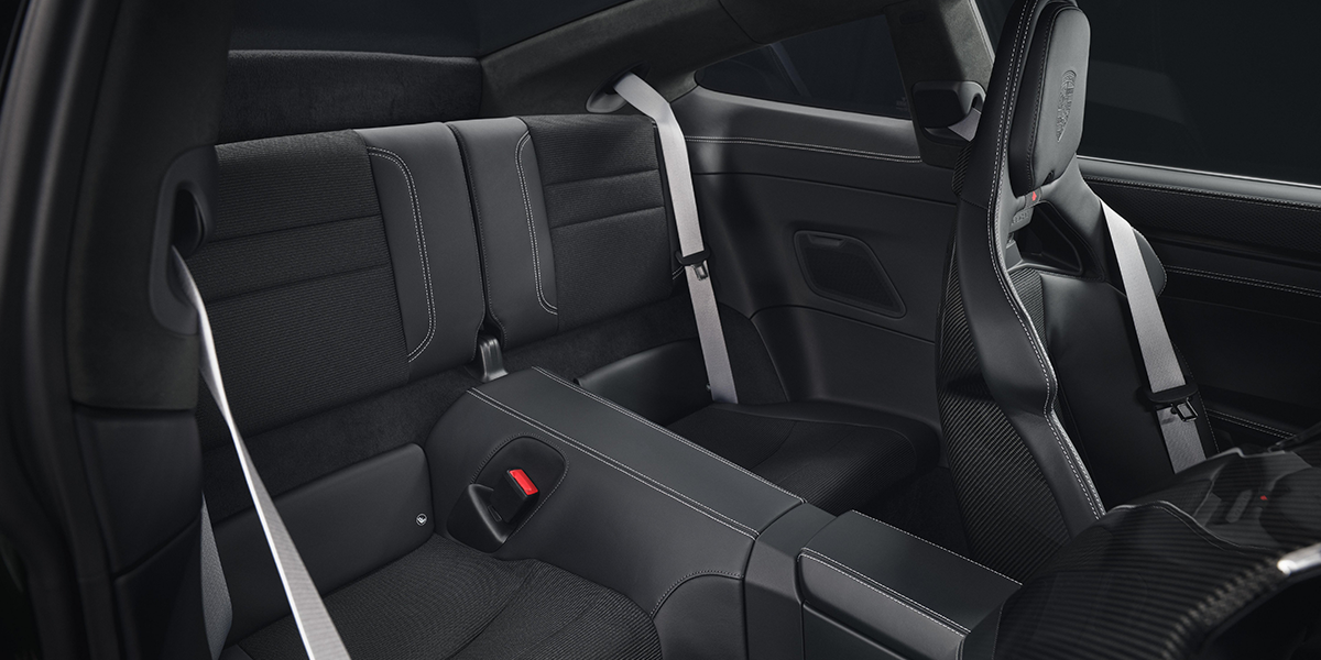 Porsche Little Rock 2025 GT3 Touring seats
