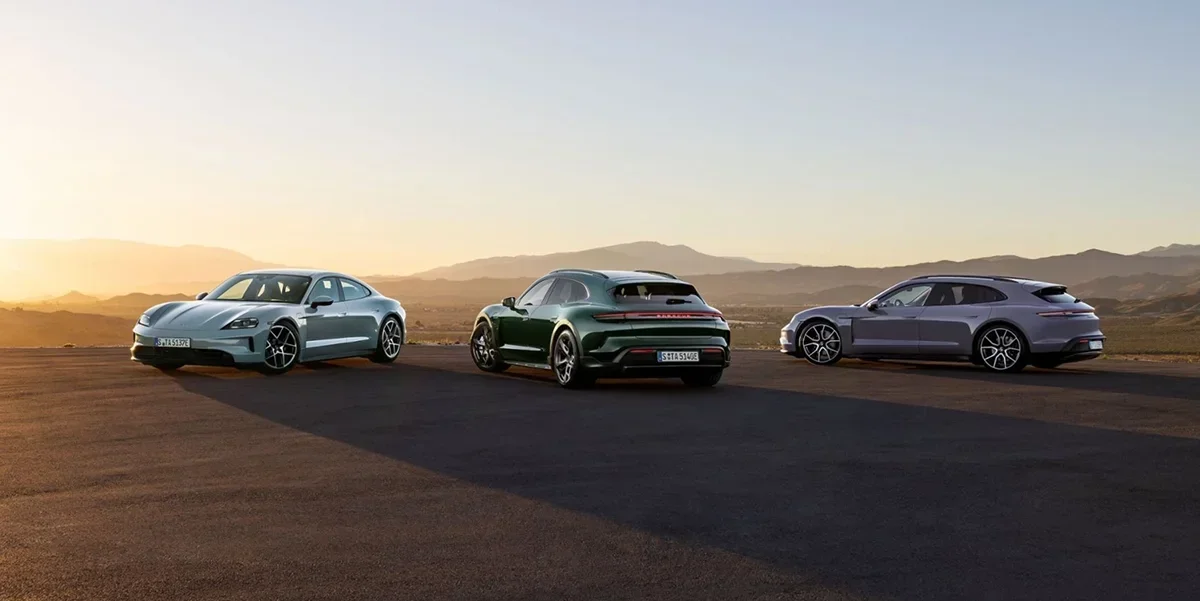 2025 Porsche Taycan Trim models