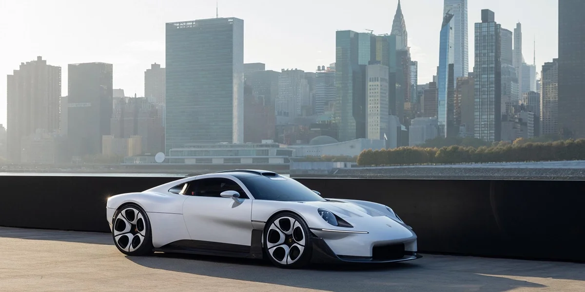 Porsche Mission S vision model overview.