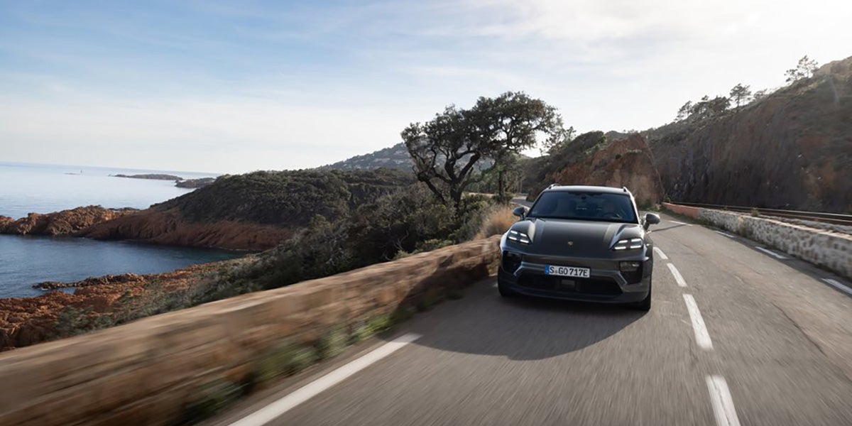 2025 Porsche Macan 4 Electric side view in Little Rock, AR