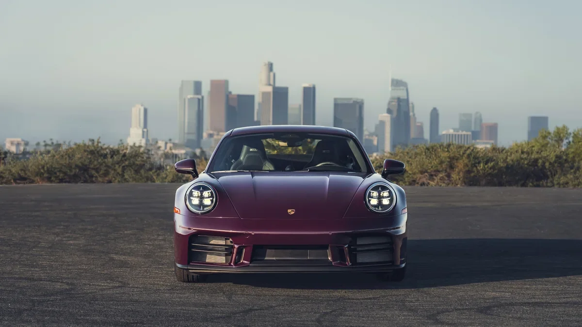 2027 Porsche 911 Carrera S MT Package front view.