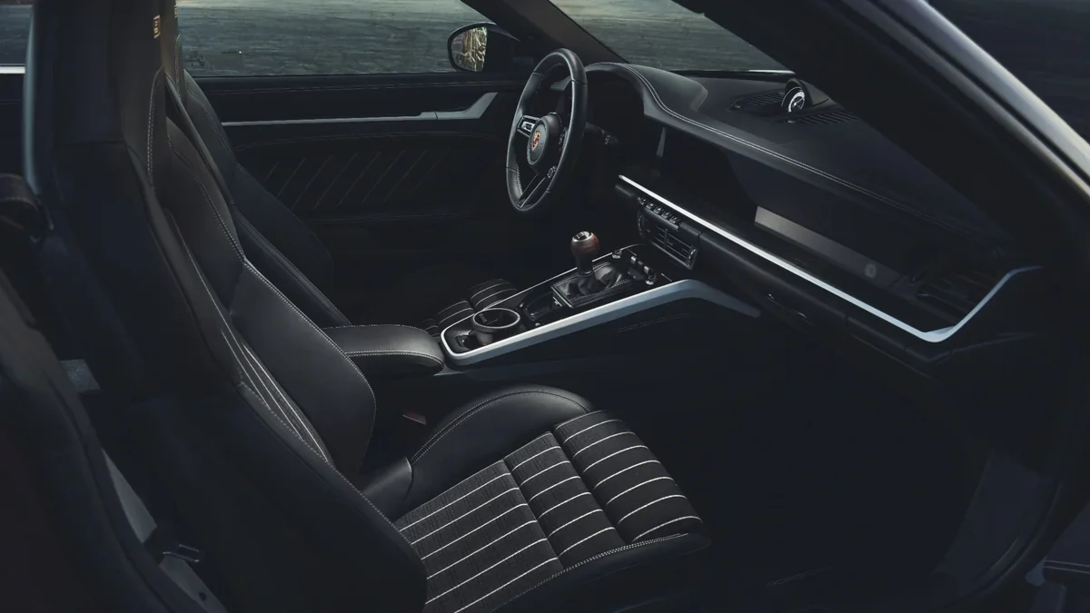 2027 Porsche 911 Carrera S MT Package interior.